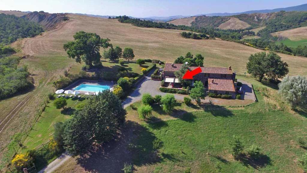Cottage Le Ginestre Con Piscina In Val D'Orcia Radicofani Exterior photo